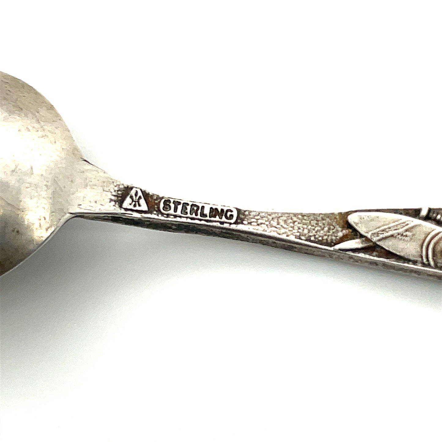 Vintage Sterling Silver Seattle Washington Chief Souvenir Spoon 10.5 grams