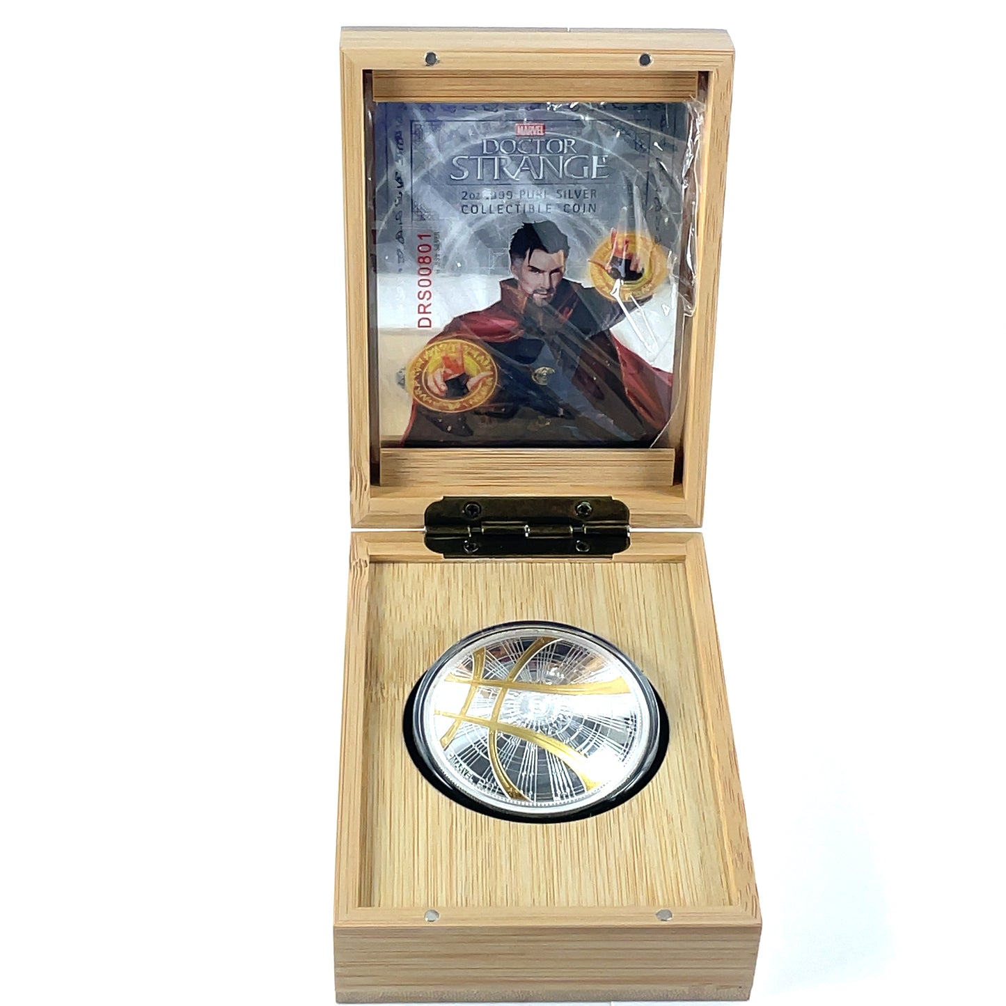 2017 Marvel Doctor Strange 2oz 999 Silver Collectible Coin in Box
