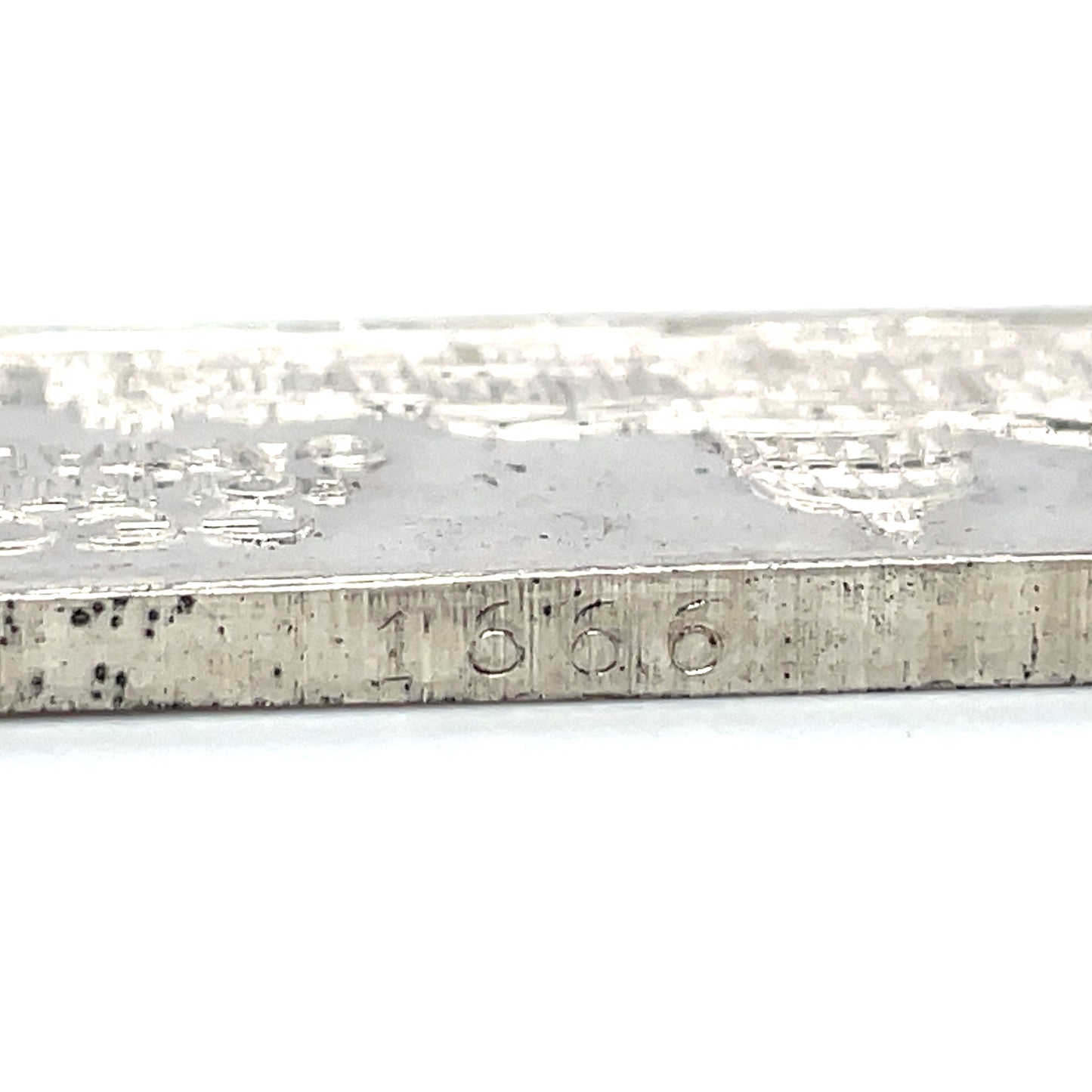 1 ozt 999 Silver Bar Georgia Fourth State Silver Bar 1666 Jan 2 1788