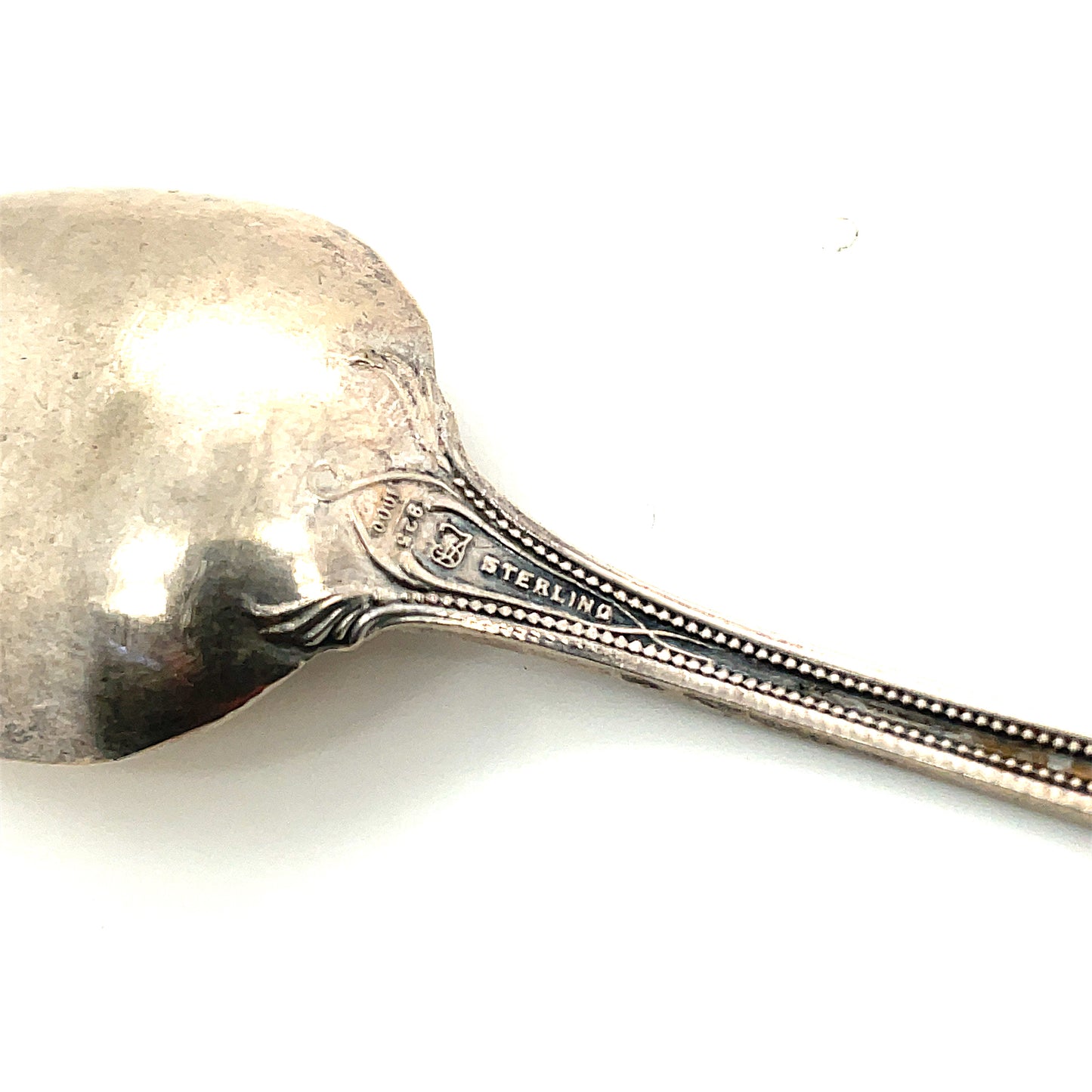 Sterling Silver Baby Childs Spoon Monogram Hazel Towle Silversmiths 17.8 grams