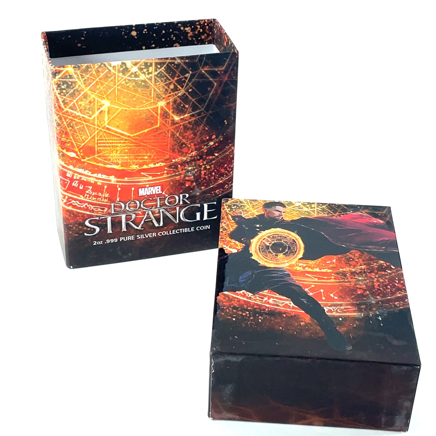 2017 Marvel Doctor Strange 2oz 999 Silver Collectible Coin in Box