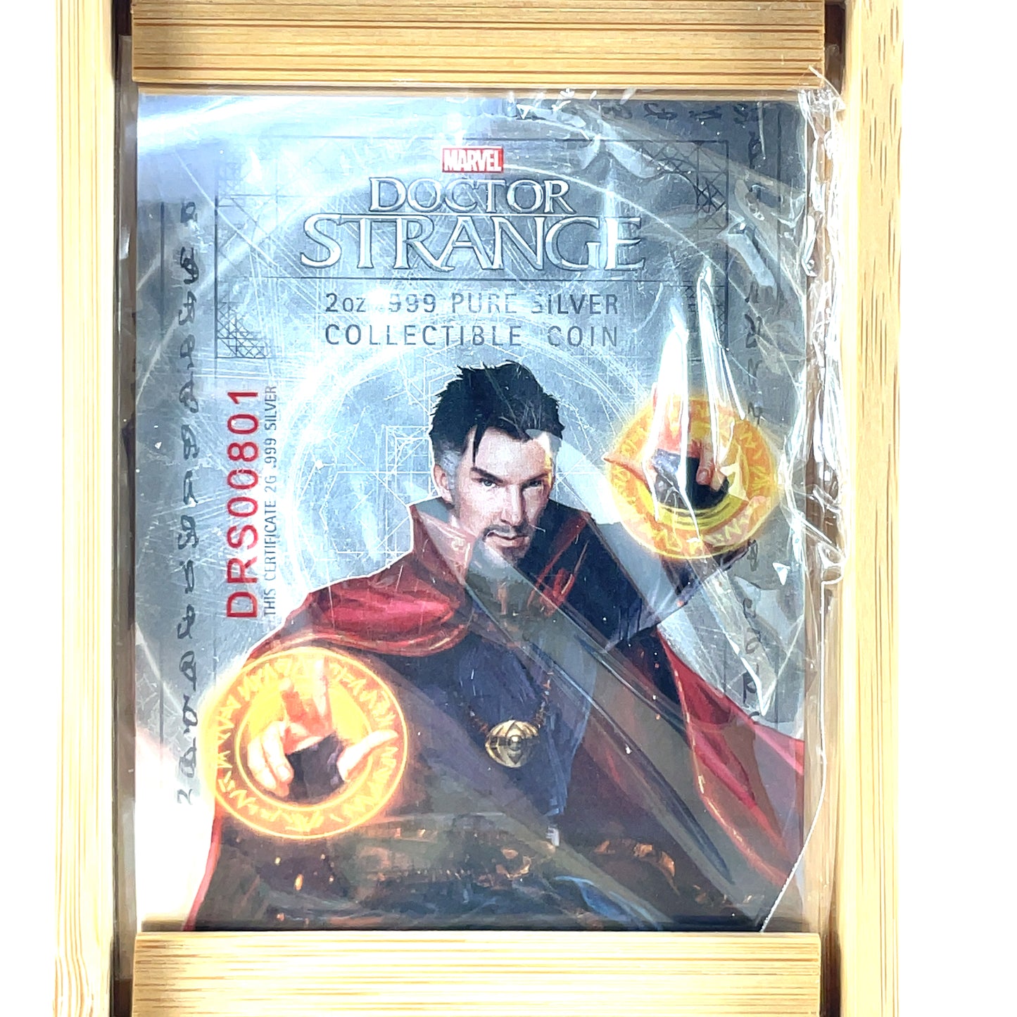 2017 Marvel Doctor Strange 2oz 999 Silver Collectible Coin in Box