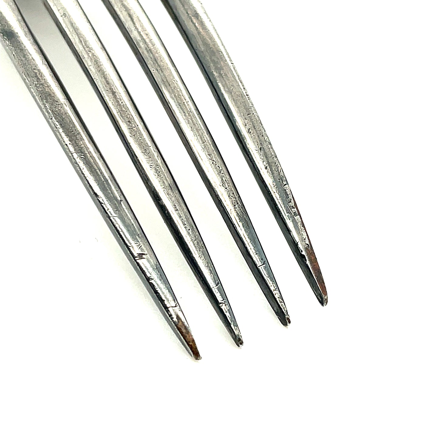 Antique Tiffany & CO Silverplate Regents 1884 Set of 3 Forks 7 1/4" Mono