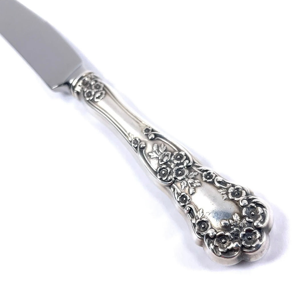 Gorham Sterling Silver Buttercup New French Hollow Knife 8 3/4” No Monogram