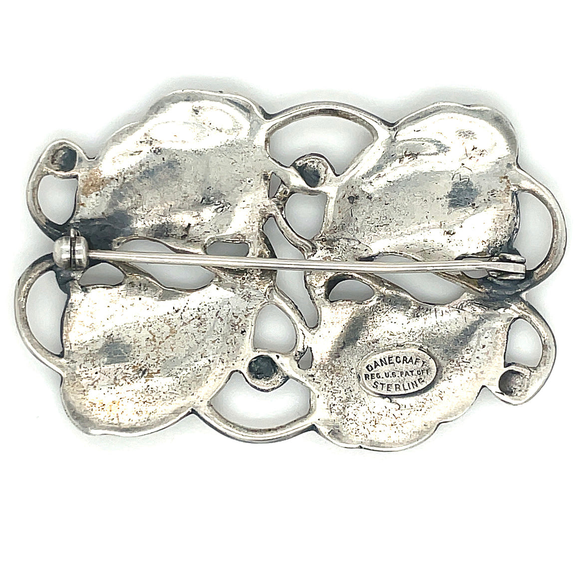 Danecraft Sterling Silver Leaf Pin Brooch