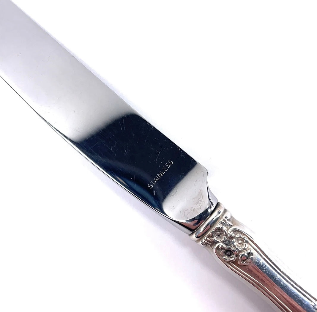 Gorham Sterling Silver Buttercup New French Hollow Knife 8 3/4” No Monogram