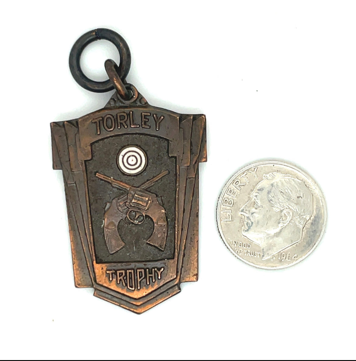 Vintage Torley Trophy Watch Fob Team 1935