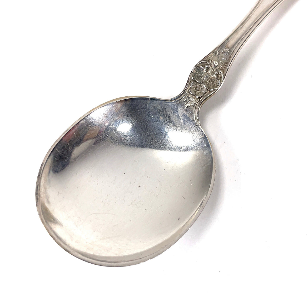 Gorham Buttercup Old Mark Sterling Cream Soup Spoon 6 5/16"