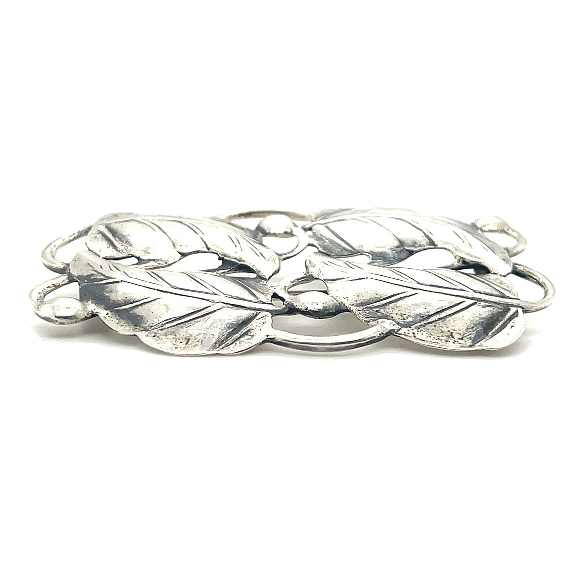 Danecraft Sterling Silver Leaf Pin Brooch