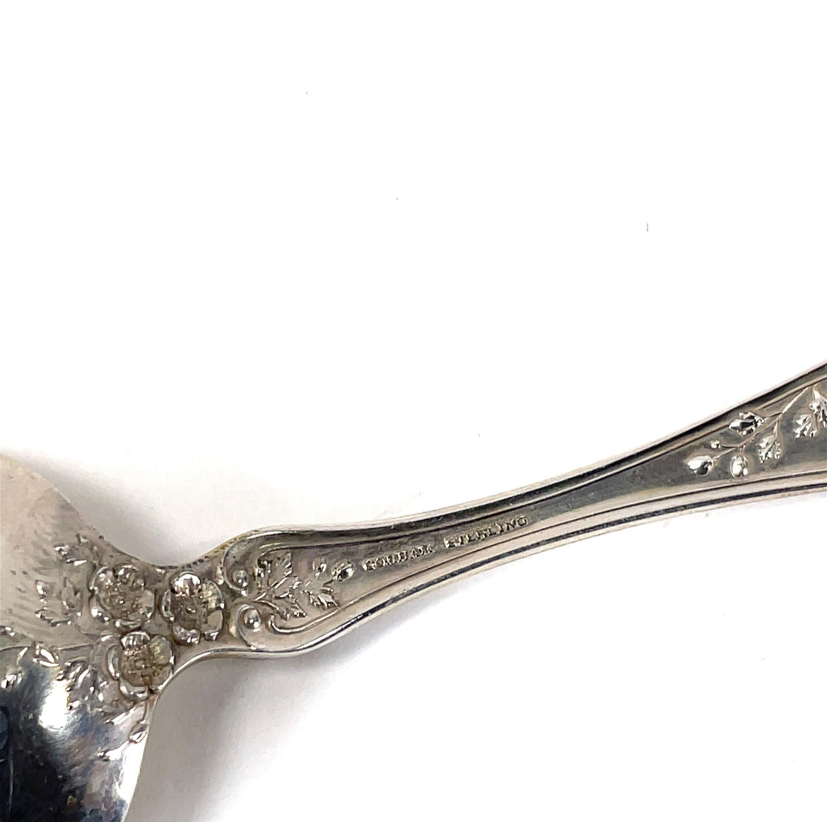 Gorham Buttercup Old Mark Sterling Cream Soup Spoon 6 5/16"