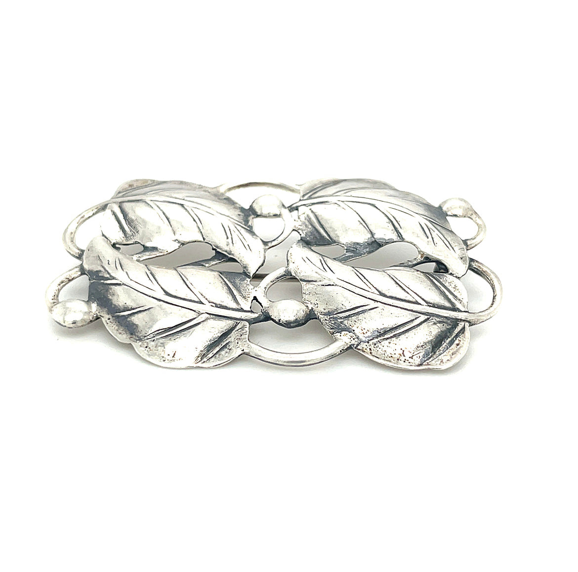 Danecraft Sterling Silver Leaf Pin Brooch