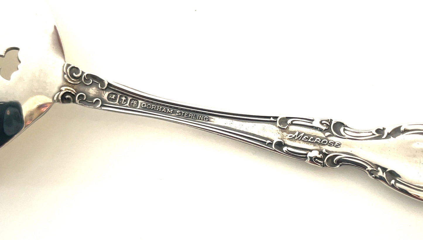 Gorham Melrose Sterling Silver Bon Bon Spoon No Monogram
