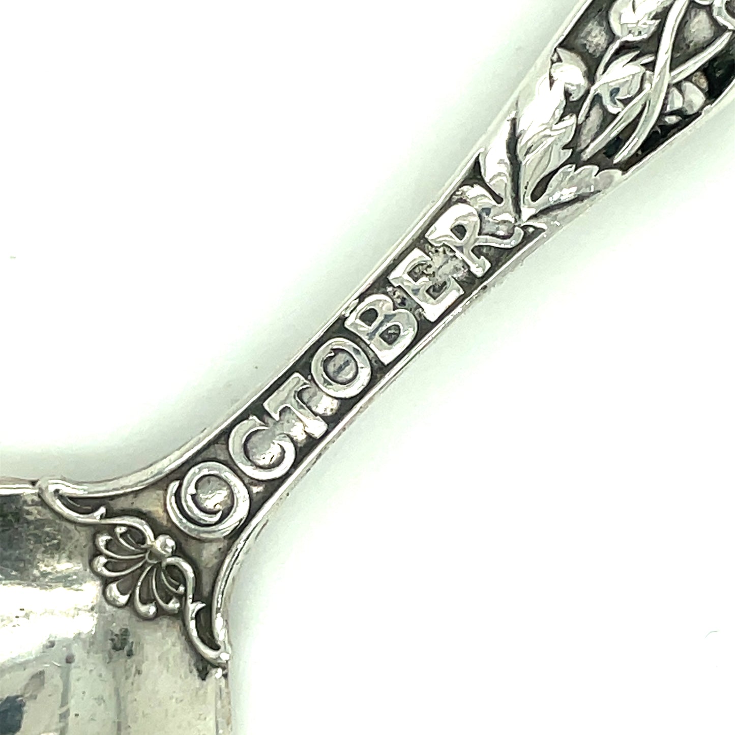 Vintage R. Wallace & Sons October Scorpio Sterling Silver Spoon No Monogram