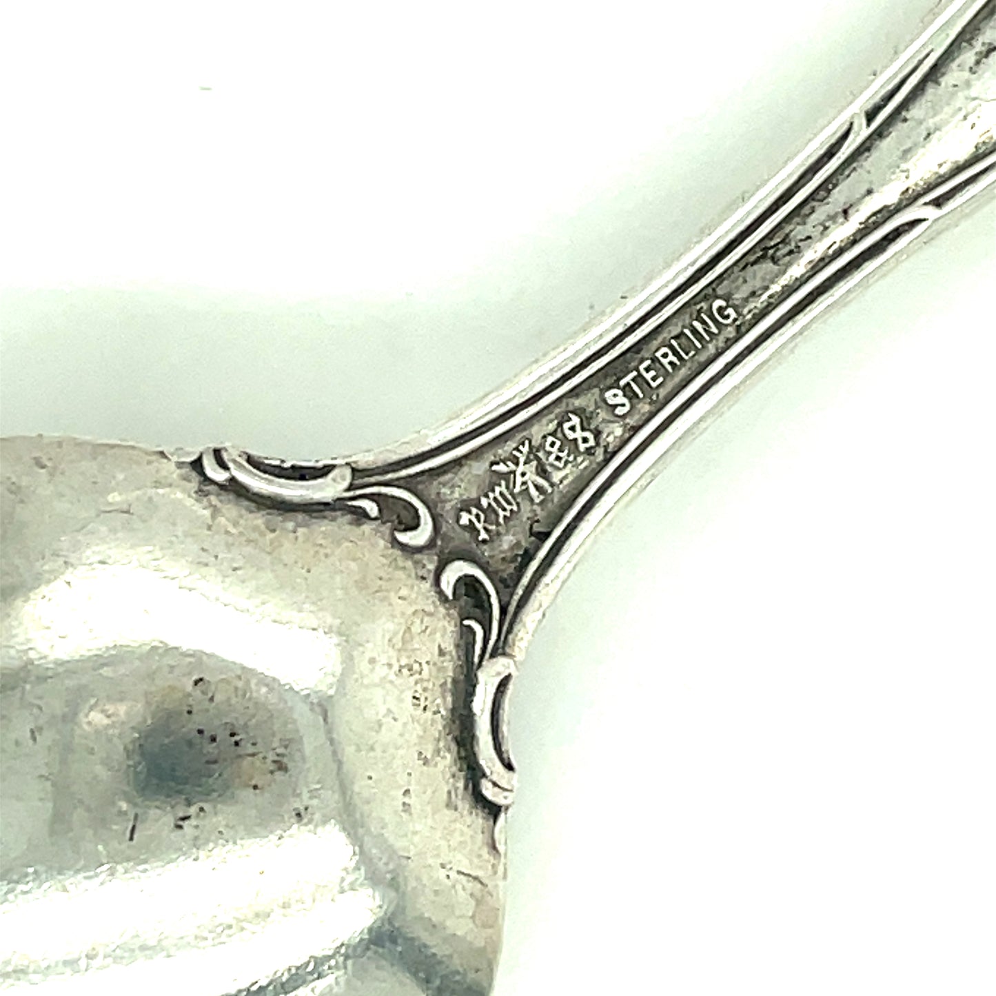 Vintage R. Wallace & Sons October Scorpio Sterling Silver Spoon No Monogram