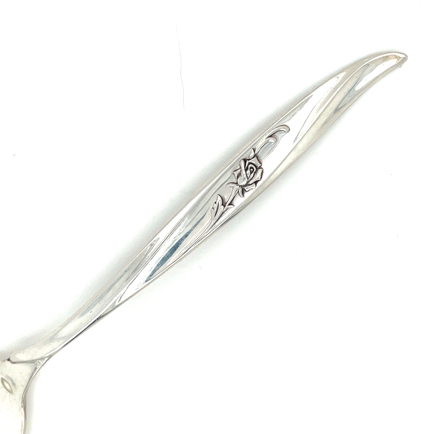 International Silver Sterling Silver Rose Ballet Teaspoon 6"