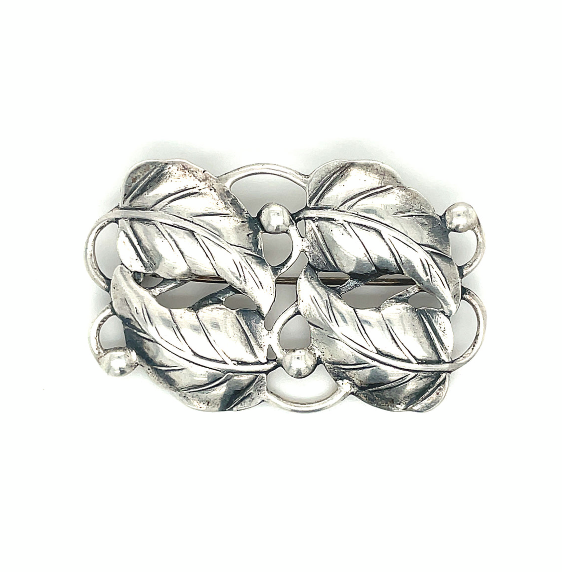 Danecraft Sterling Silver Leaf Pin Brooch
