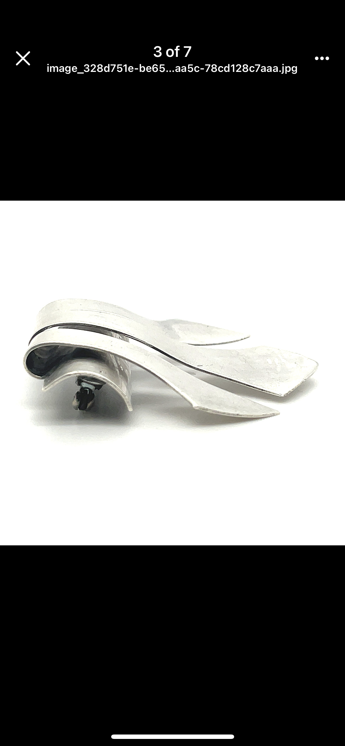 Vintage Sterling Silver Pin 15 grams