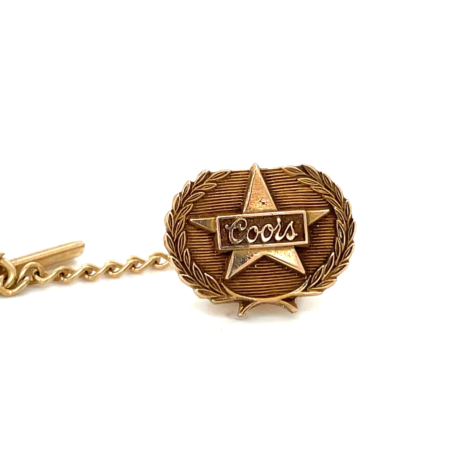 Vintage Coors Brewing Company Achievement Lapel Pin 10k Gold Filled