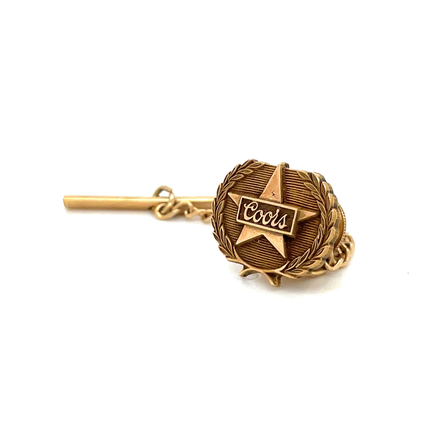Vintage Coors Brewing Company Achievement Lapel Pin 10k Gold Filled