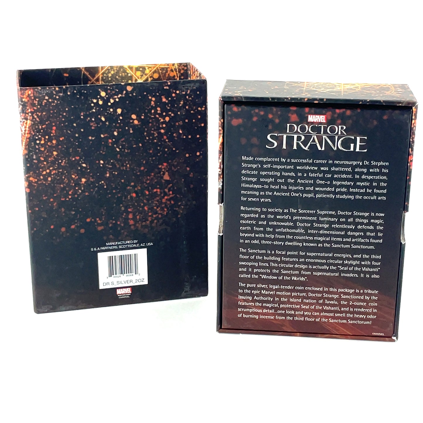 2017 Marvel Doctor Strange 2oz 999 Silver Collectible Coin in Box