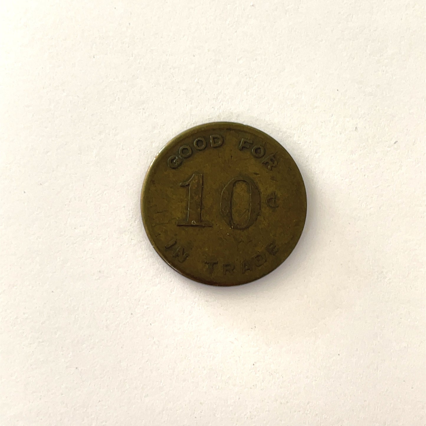 Costello and Jepsen Nevada City California Good For 10 Cents In Trade