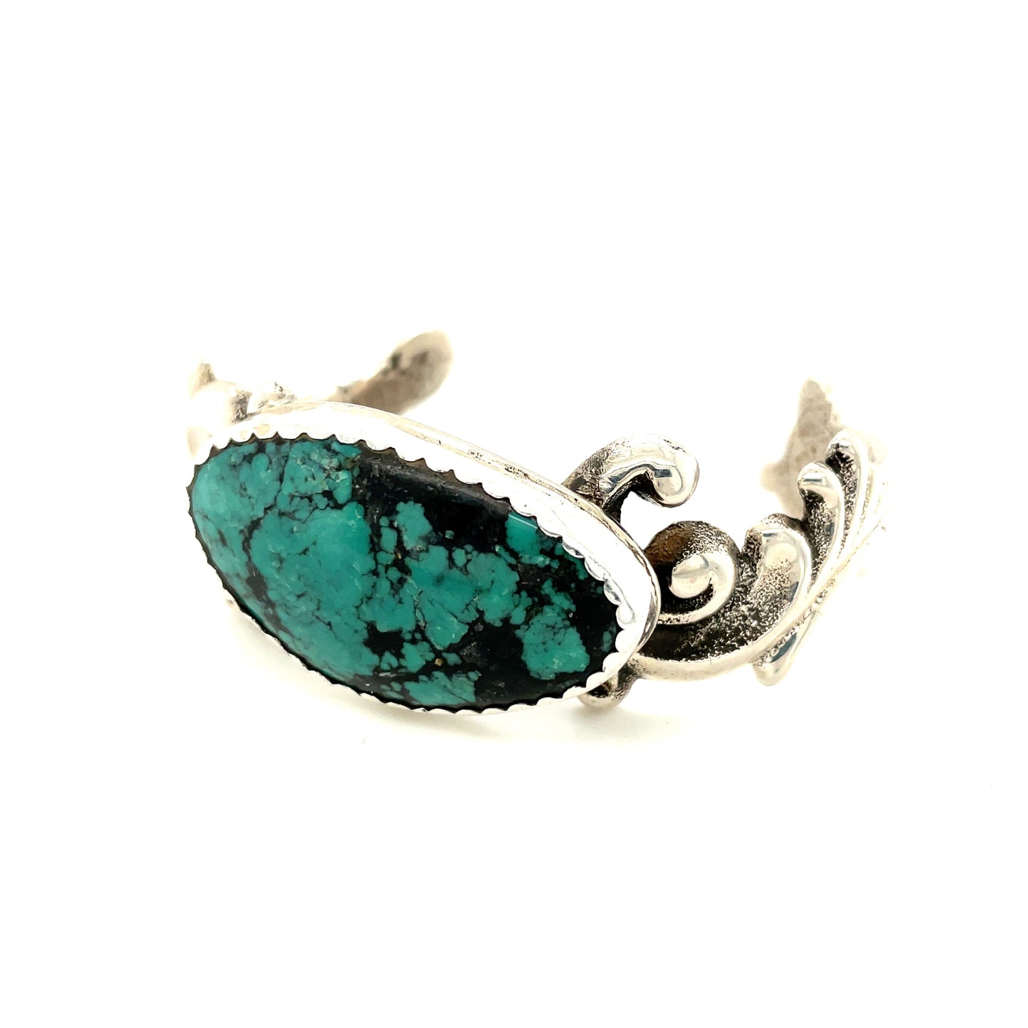 New Sterling Silver Turquiose Bracelet 53.5g