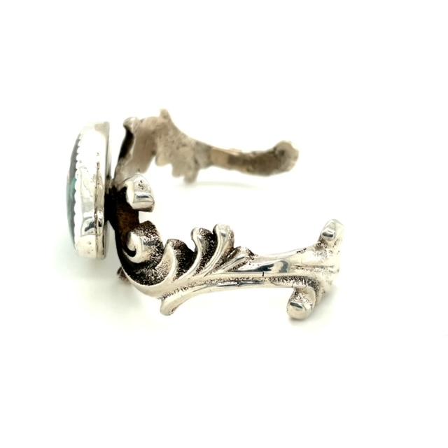 New Sterling Silver Turquiose Bracelet 53.5g
