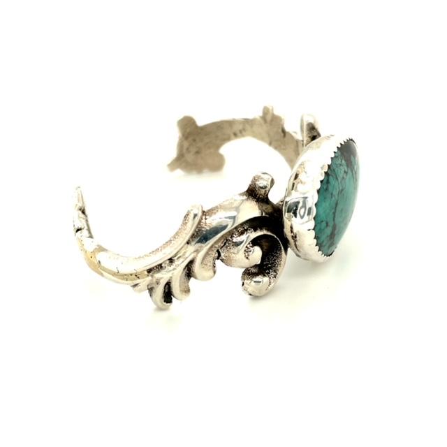 New Sterling Silver Turquiose Bracelet 53.5g