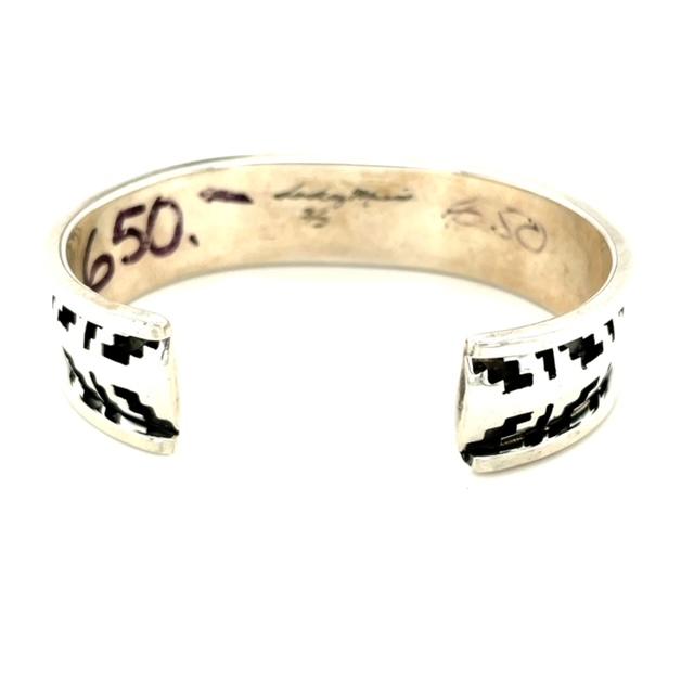 New Sterling Silver Southwestern Signed Bracelet 37.9g