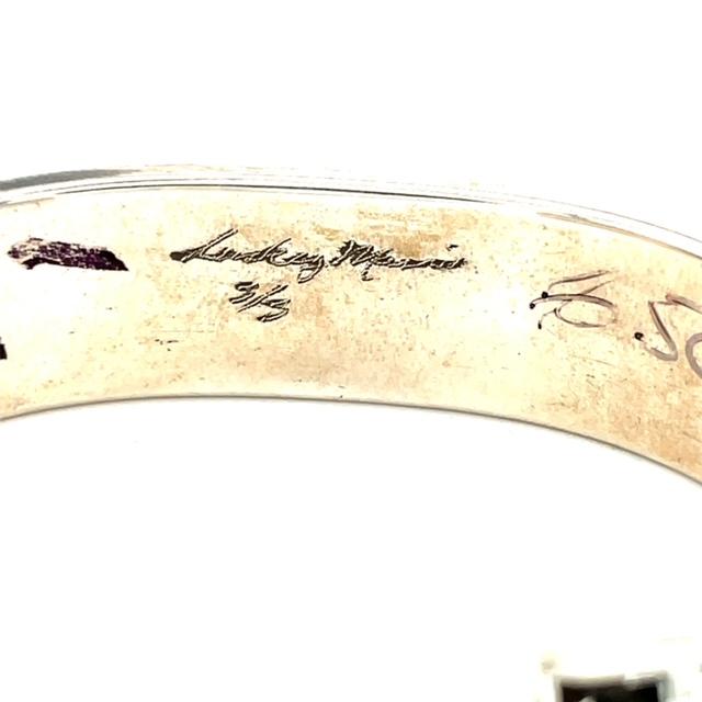 New Sterling Silver Southwestern Signed Bracelet 37.9g