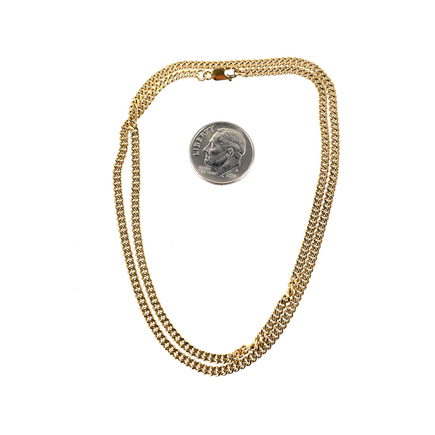 14k Yellow Gold 18" Chain 10g