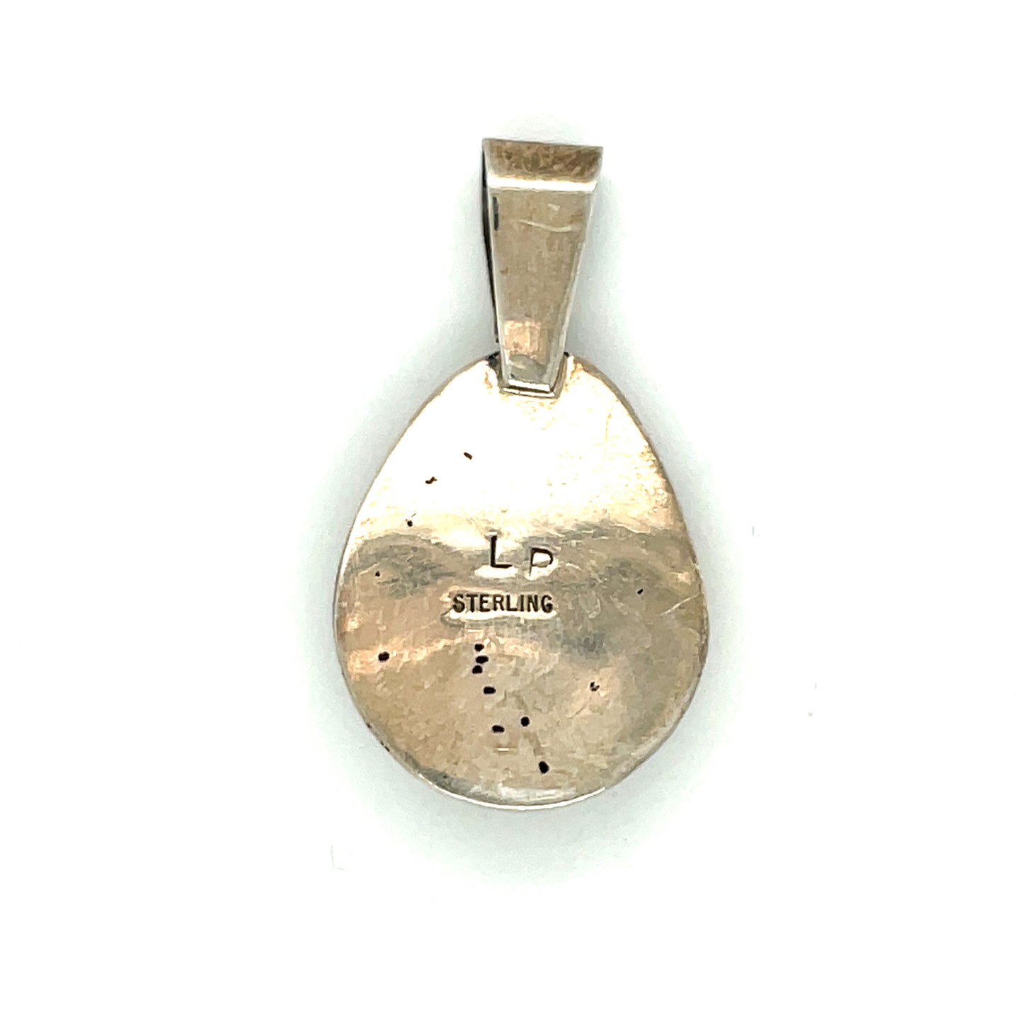 Vintage Sterling Silver and Turquiose Pendant New Old Stock