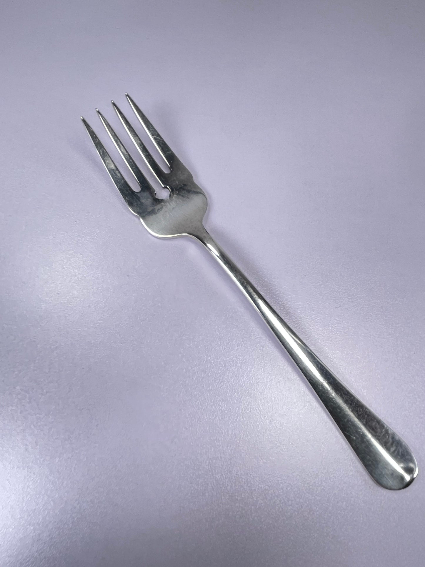 Antique Sterling Silver Rattail Antique Dominick and Haff Salad Fork 1.39 ozt Reed and Barton