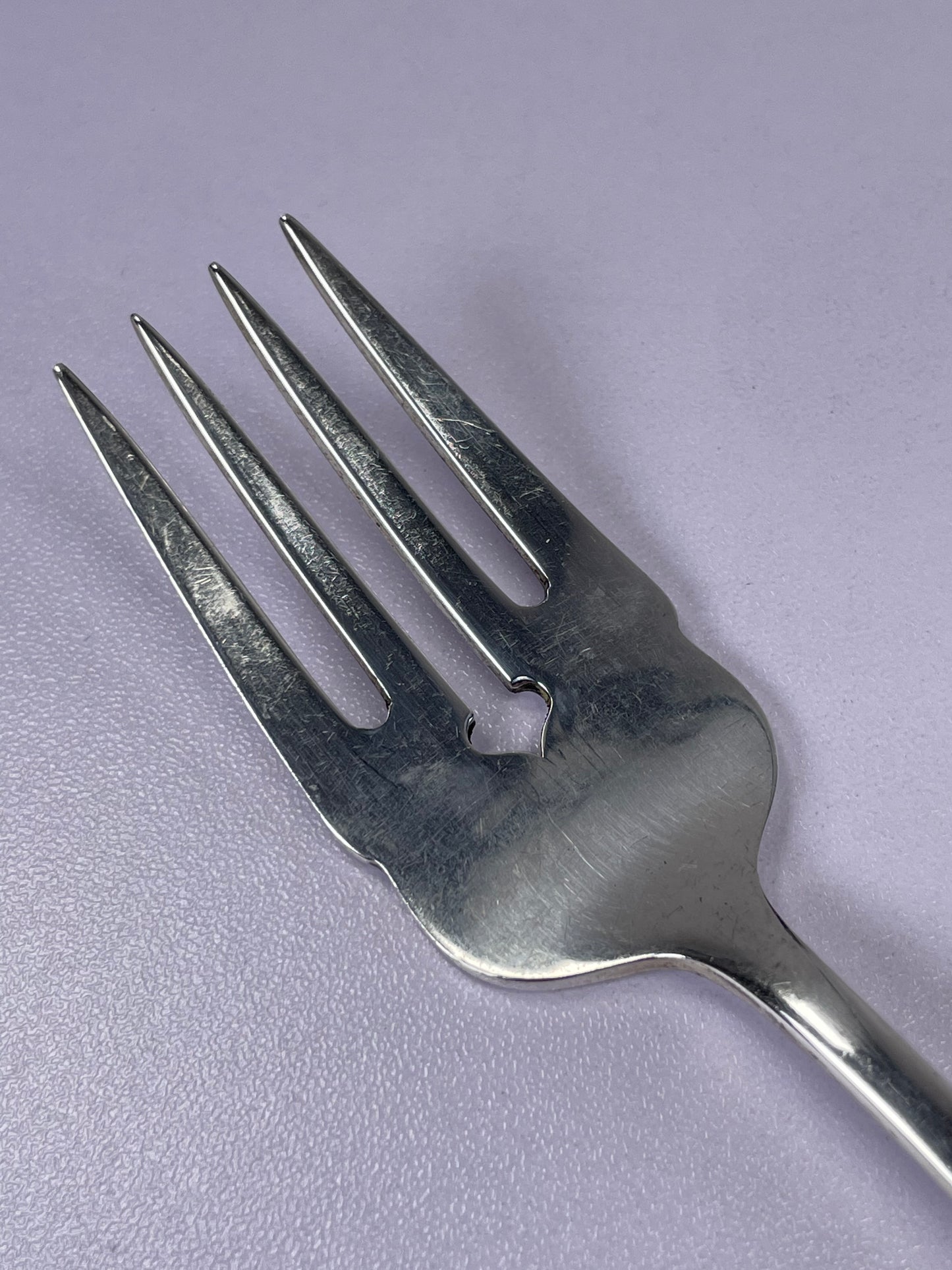 Antique Sterling Silver Rattail Antique Dominick and Haff Salad Fork 1.39 ozt Reed and Barton