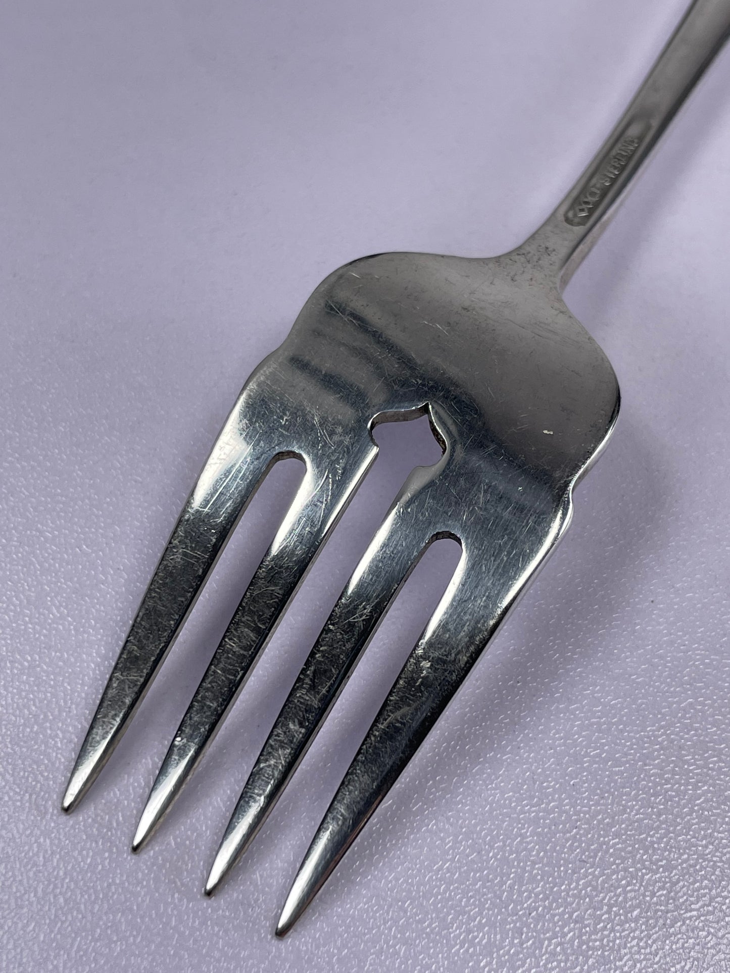 Antique Sterling Silver Rattail Antique Dominick and Haff Salad Fork 1.39 ozt Reed and Barton
