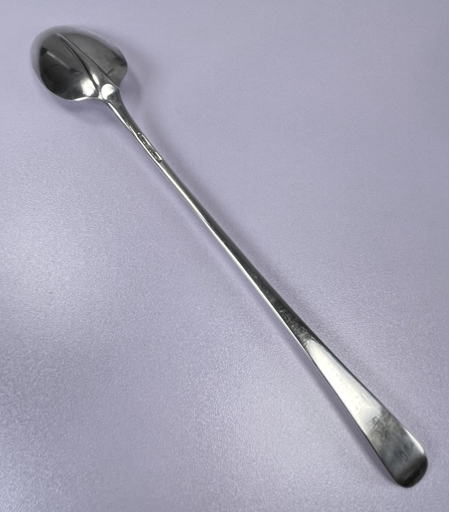 Antique Sterling Silver Rattail Antique Dominick and Haff Ice Tea Teaspoon .99 ozt Reed and Barton