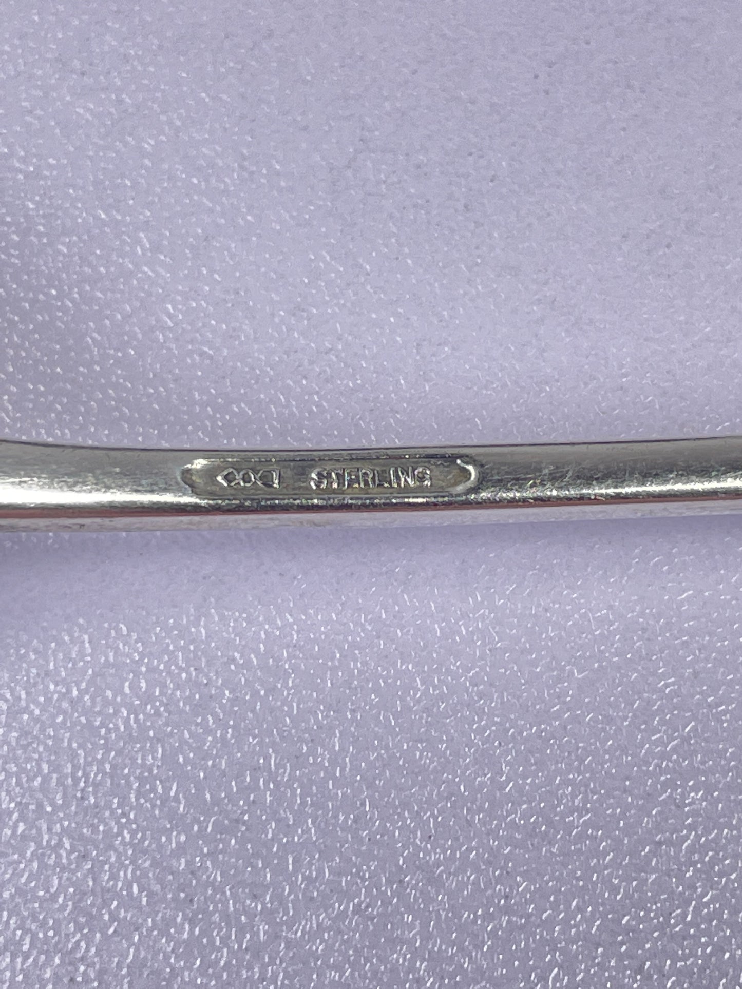Antique Sterling Silver Rattail Antique Dominick and Haff Ice Tea Teaspoon .99 ozt Reed and Barton
