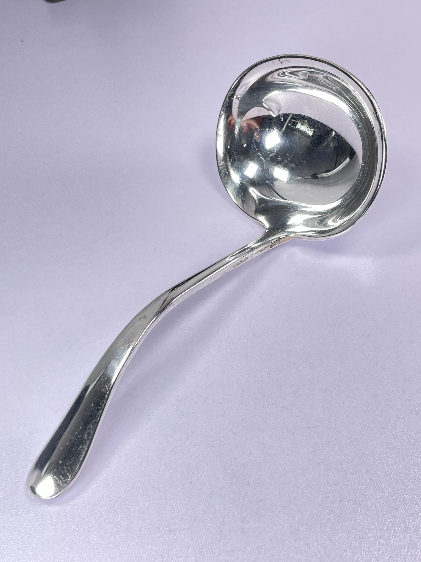 Antique Sterling Silver Rattail Antique Dominick and Haff Gravy Ladle 2.81 ozt Reed and Barton