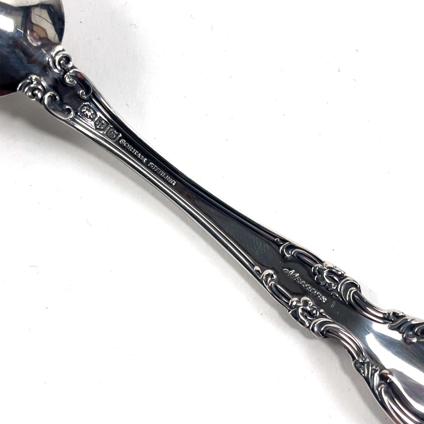 Gorham Sterling Silver Melrose 6 1/8" Sugar Shell Spoon No Monogram