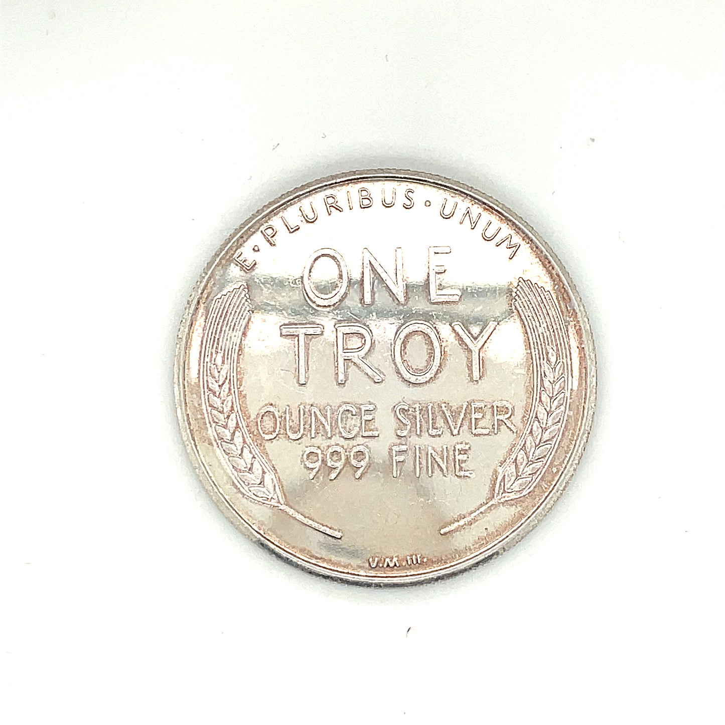 One Troy Ounce Silver 999 Fine 1990 Penny