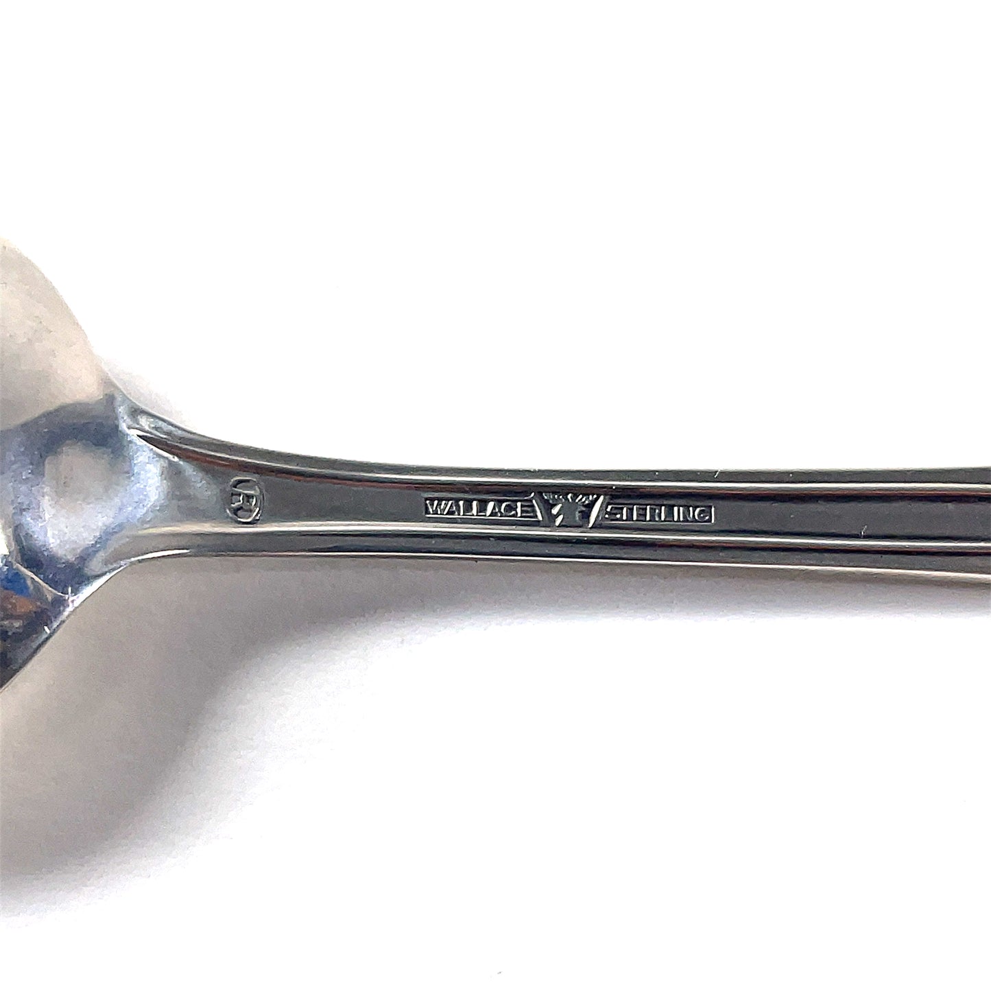 Wallace Rose Point Sterling Silver Teaspoon 6" No Mono