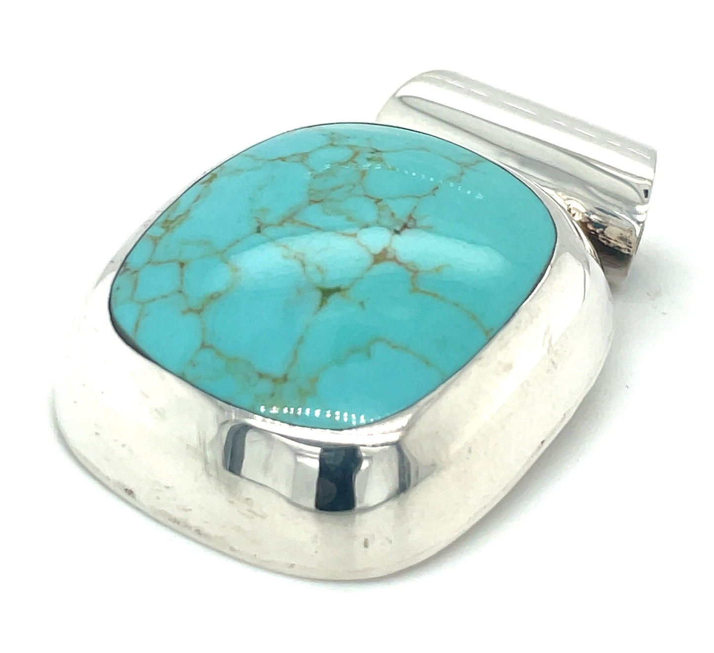 Vintage Turquoise Earrings and Pendant Set Mexico