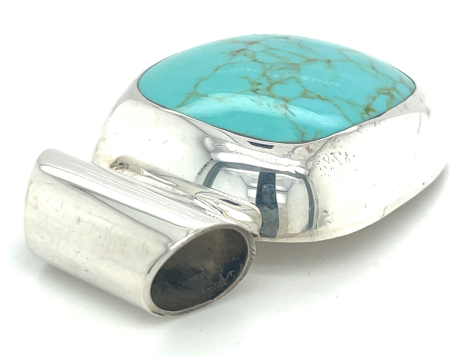 Vintage Turquoise Earrings and Pendant Set Mexico