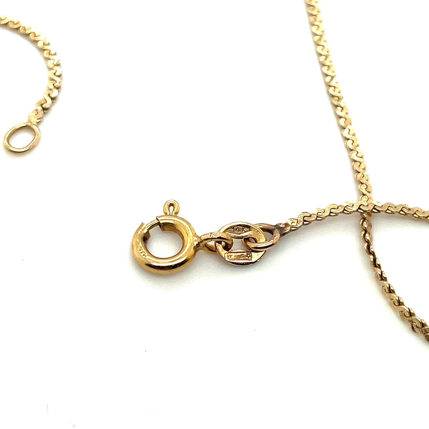 14k Yellow Gold Chain 24” 4.2 Grams
