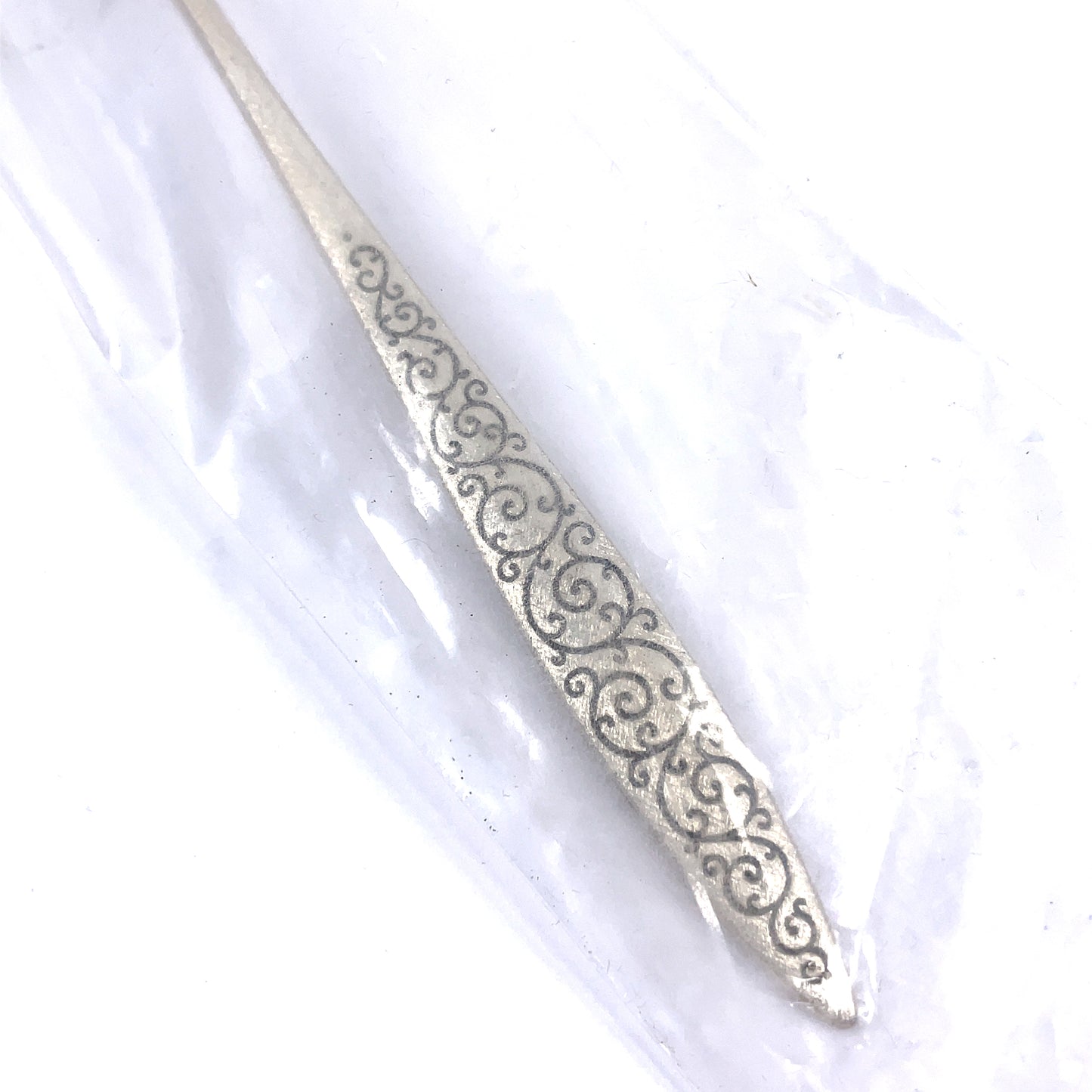 Spanish Lace by Wallace Sterling Silver Meat Fork New Old Stock