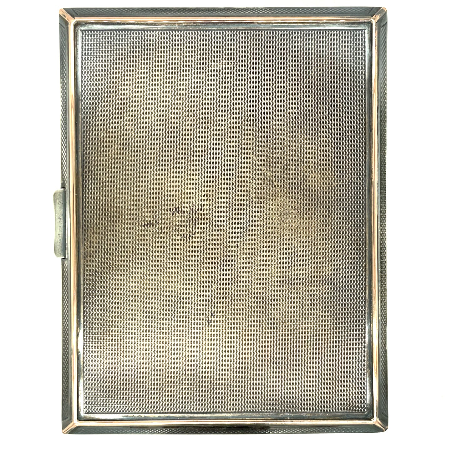 Sterling Silver ATA Military WWII Cigarette Case 183 Grams