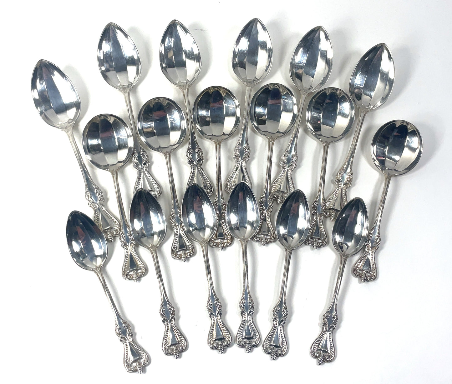 Antique 49 Pieces Old Colonial By Towle Service for 6 with Serving Pieces No Mono Sterling Silver