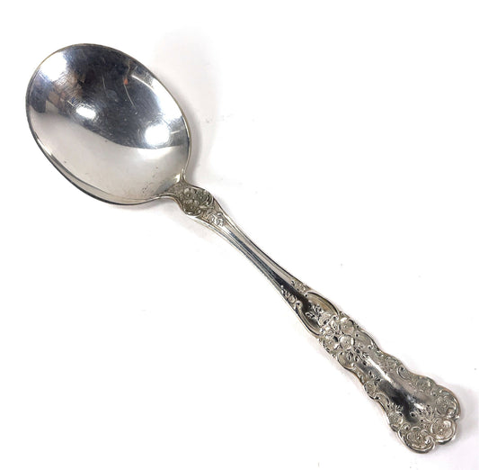 Gorham Buttercup Old Mark Sterling Cream Soup Spoon 6 5/16"