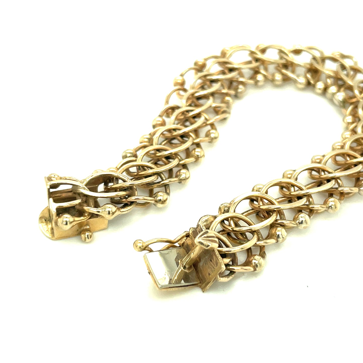 14k Yellow Gold Link Bracelet 31.2 grams