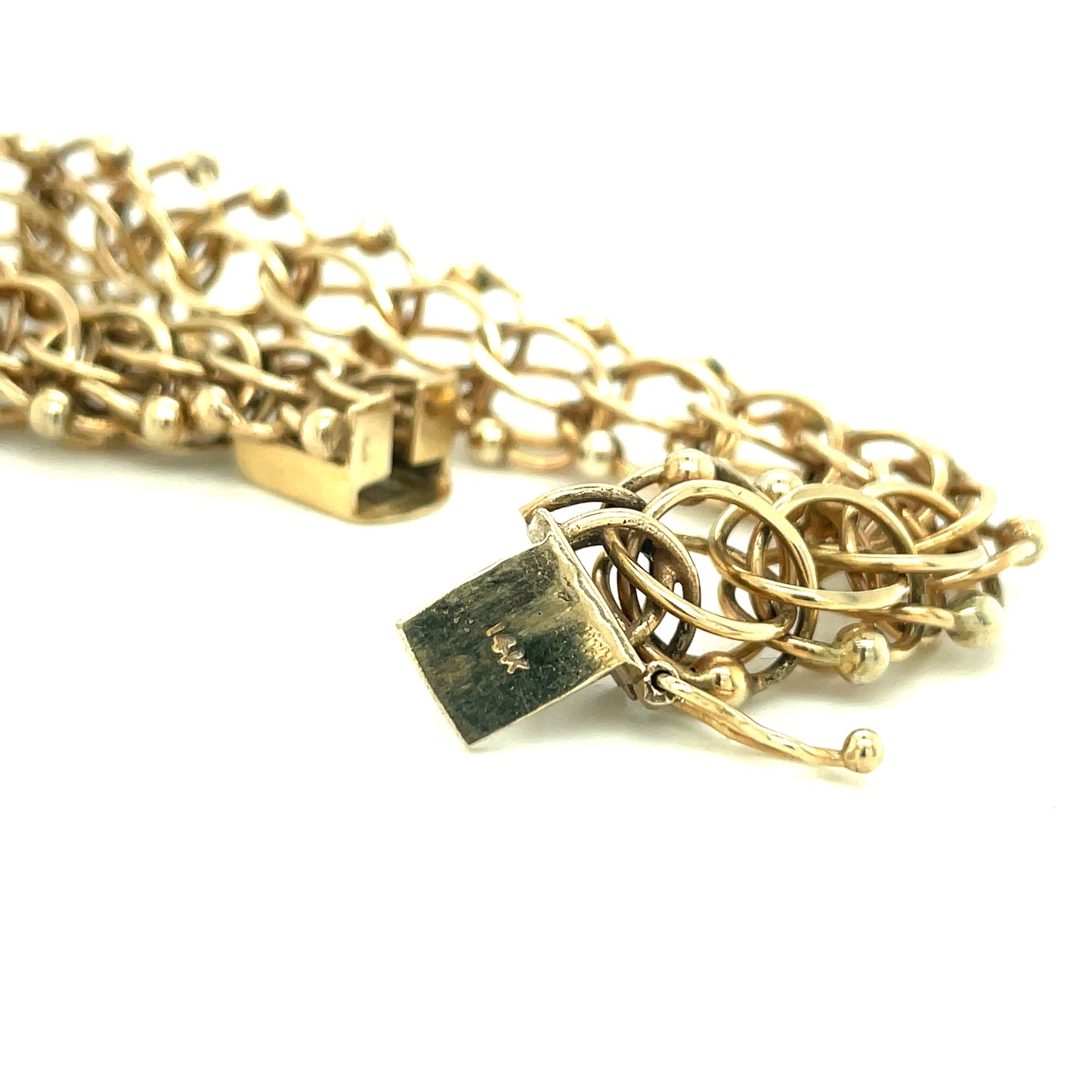 14k Yellow Gold Link Bracelet 31.2 grams